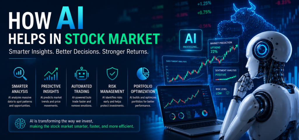 How AI helps investor in earning profit in stock market